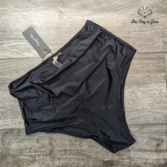 Tempt Me High Waist Bikini Bottom Size S - Picture 1 of 3